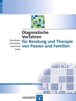 cover image of Diagnostische Verfahren für Beratung und Therapie von Paaren und Familien